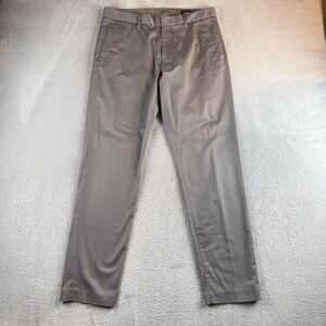 Bonobos Friday Pants 32X32 Gray Athletic Fit Preppy Chino Weekday Warrior